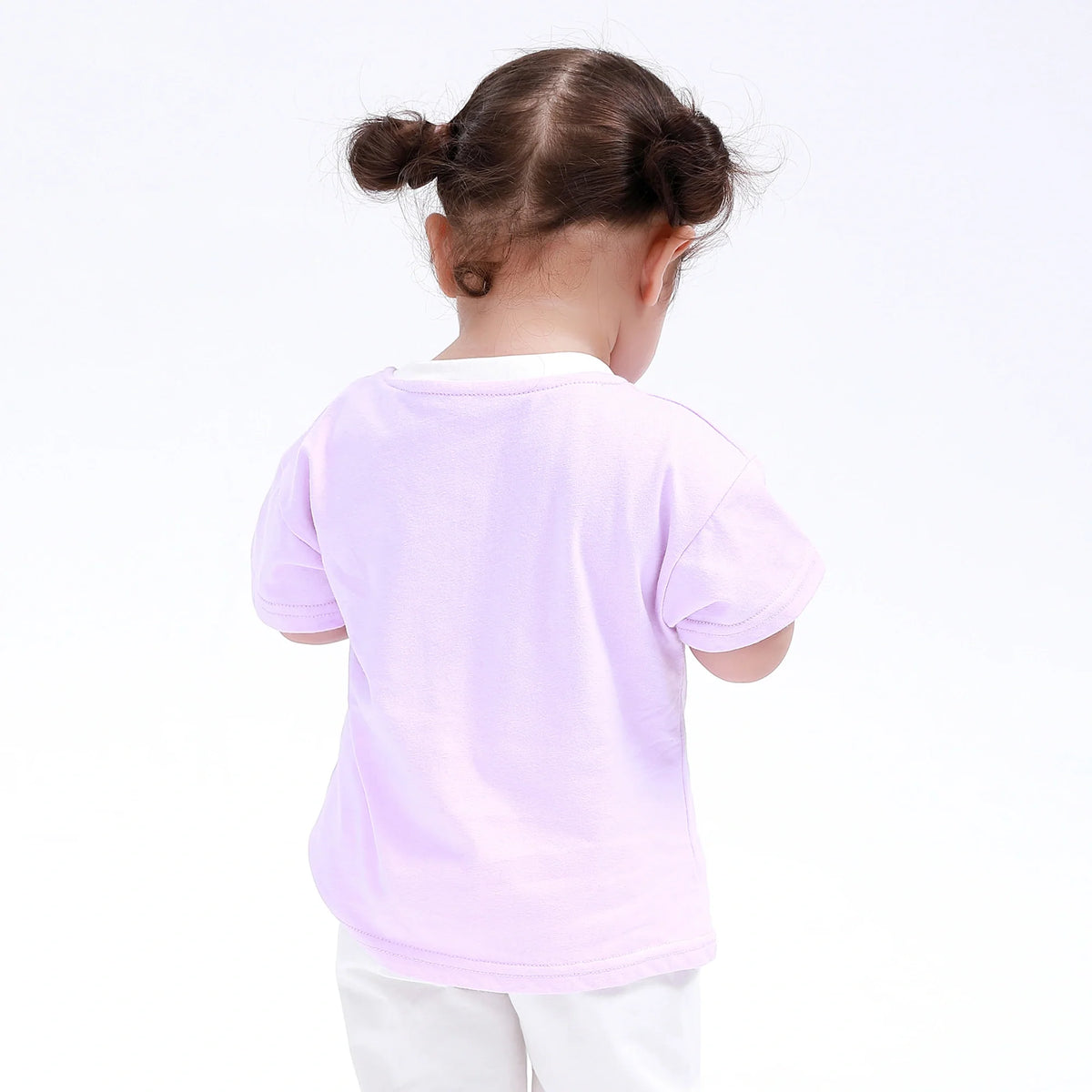 Printed Street Look T.Shirt for Baby Girl Image