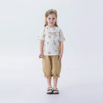 Floral Fashion T.Shirt For Girls Image