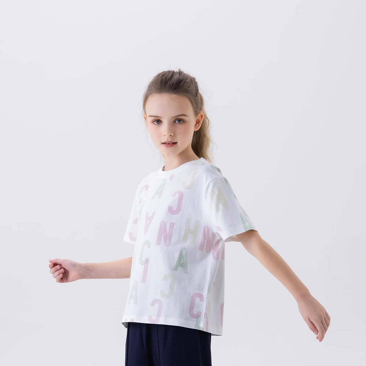 Printed Fashion T.Shirt For Girls