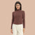 Maroon Elegant Striped T.Shirt for Women Image