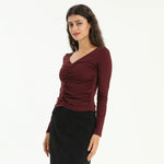 Elegant Plain T.Shirt for Women Image