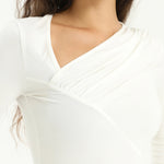Elegant Plain T.Shirt for Women Image