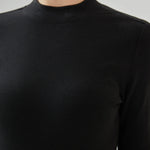 Plain Slim Sleeve T.Shirt with Tight for Women Image