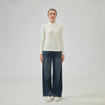 Plain Slim Sleeve T.Shirt with Tight for Women Image