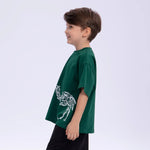 Printed Casual T.Shirt for Boys Image