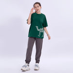 Printed Casual T.Shirt for Girls Image