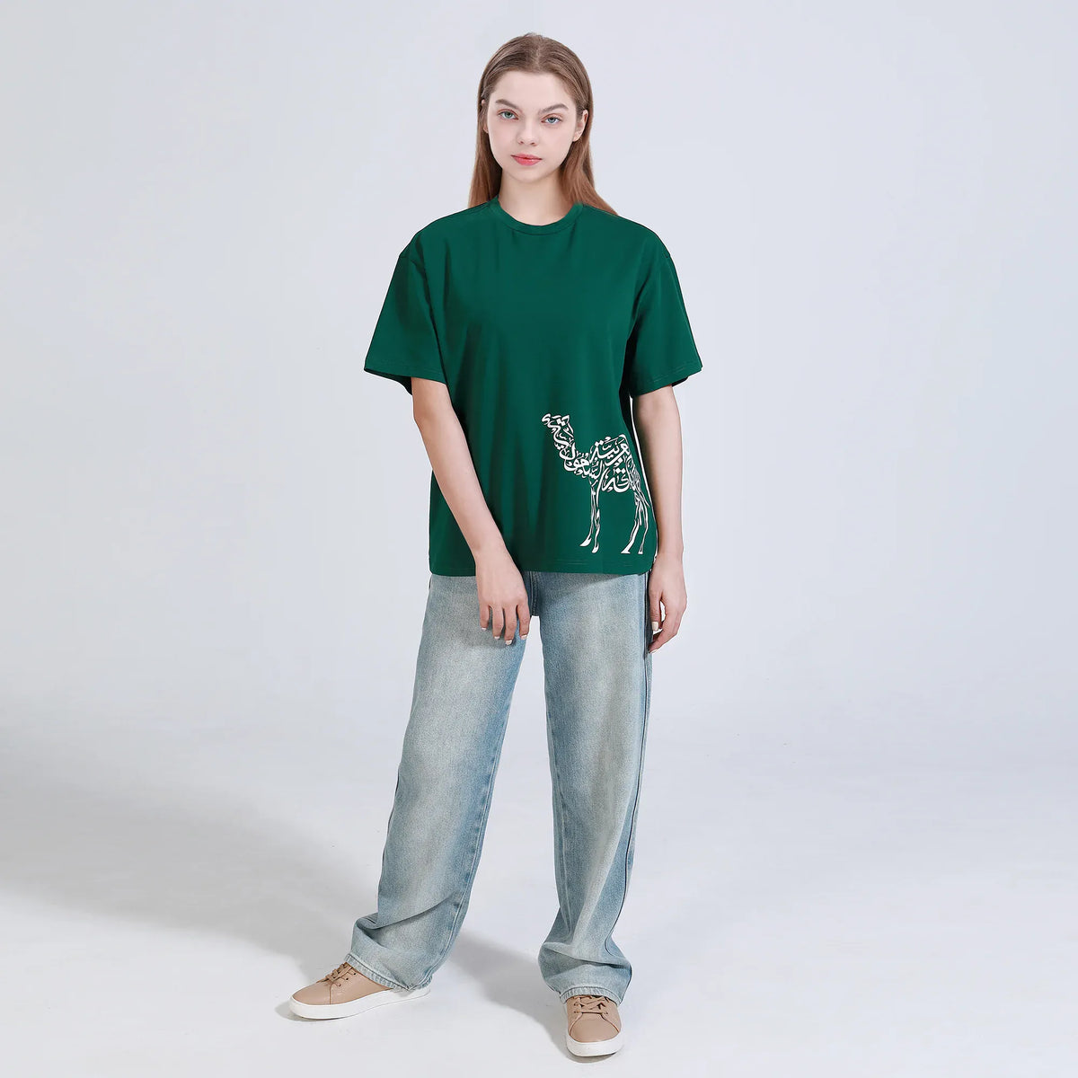 Printed Casual T.Shirt for Women Image