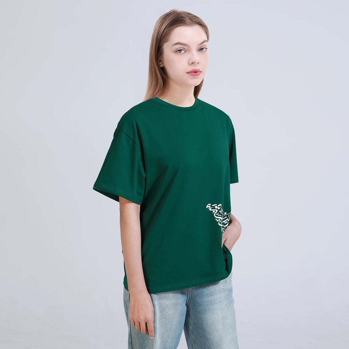 Printed Casual T.Shirt for Women Image