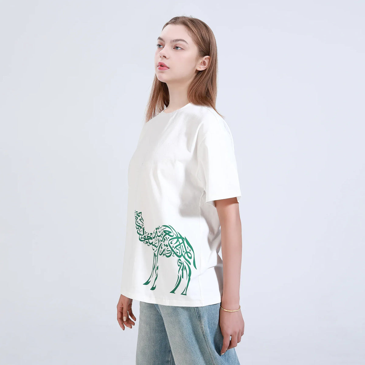 Printed Casual T.Shirt for Women Image