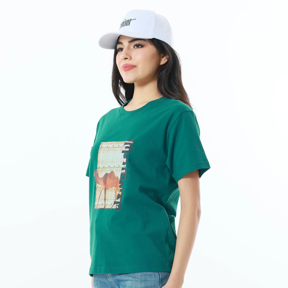 Casual Printed T.Shirt for Women Image