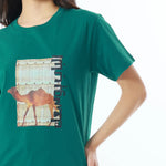 Casual Printed T.Shirt for Women Image