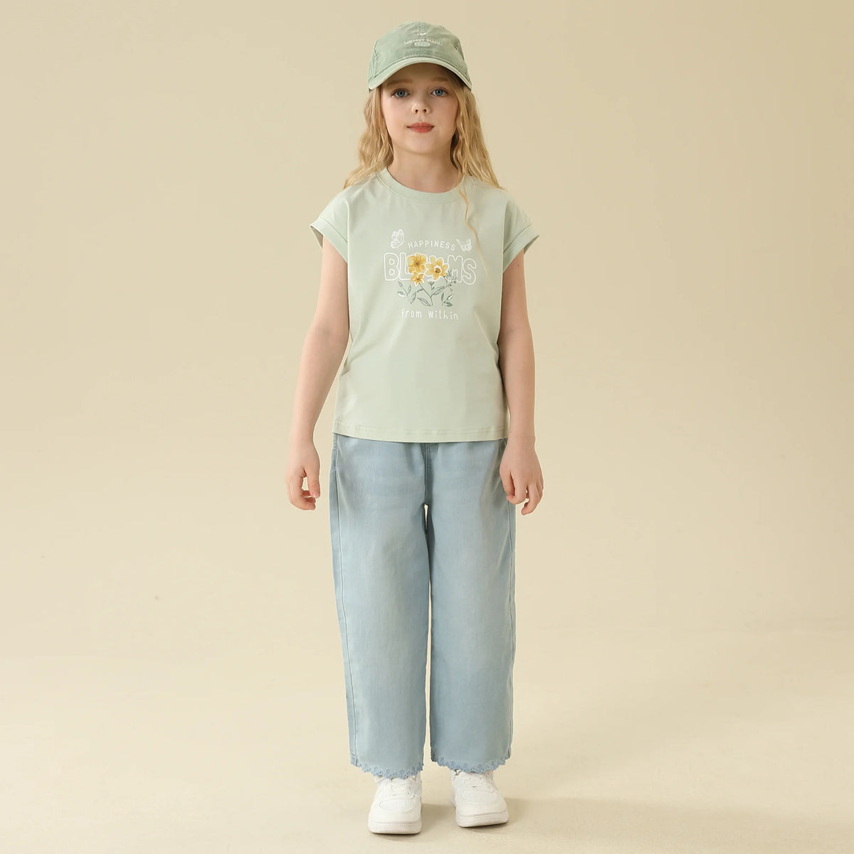 Floral T.Shirt For Girls