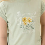 Floral T.Shirt For Girls