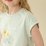 Floral T.Shirt For Girls