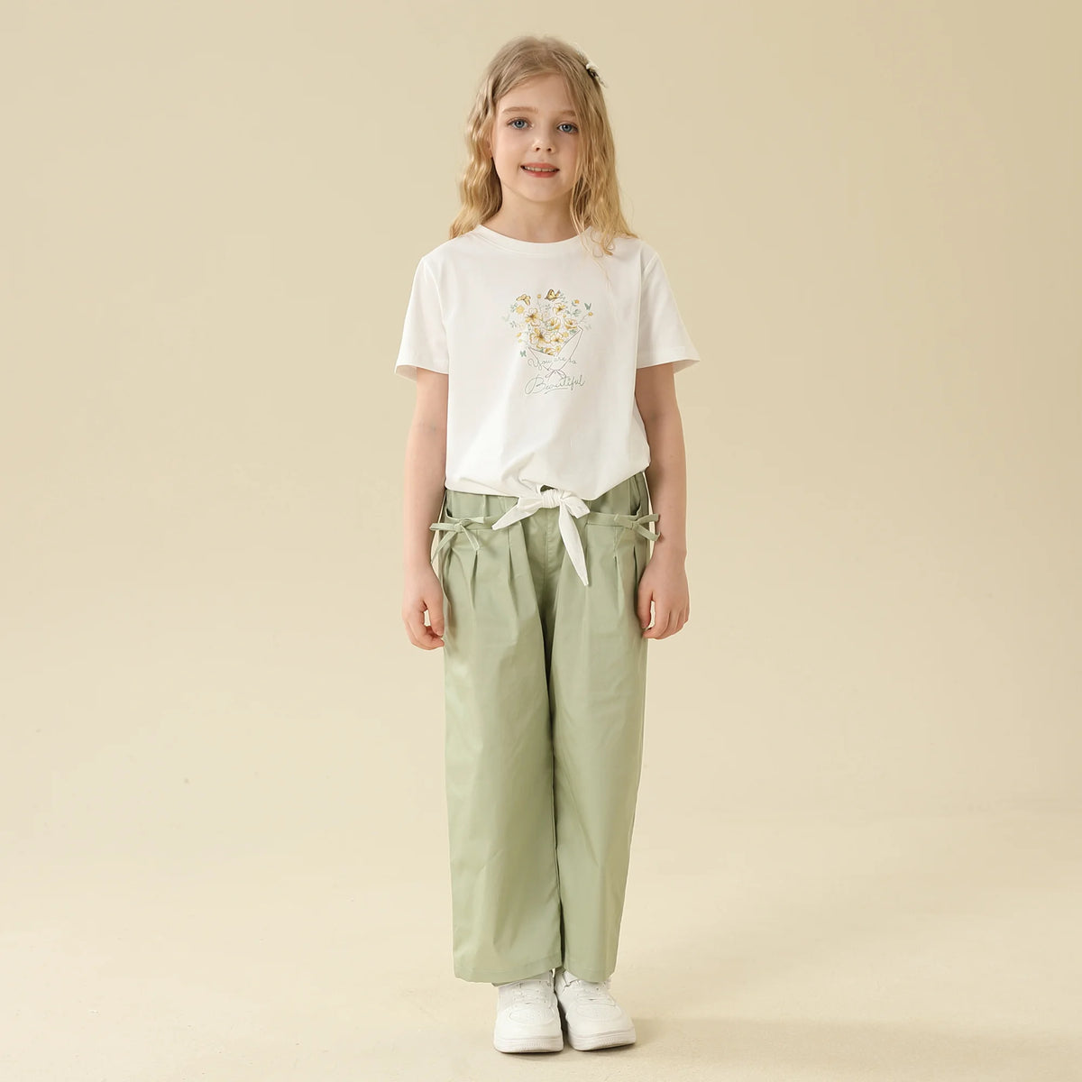 Floral T.Shirt For Girls