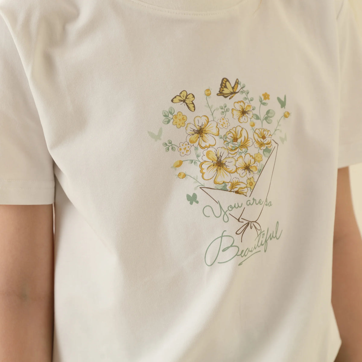Floral T.Shirt For Girls