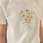 Floral T.Shirt For Girls