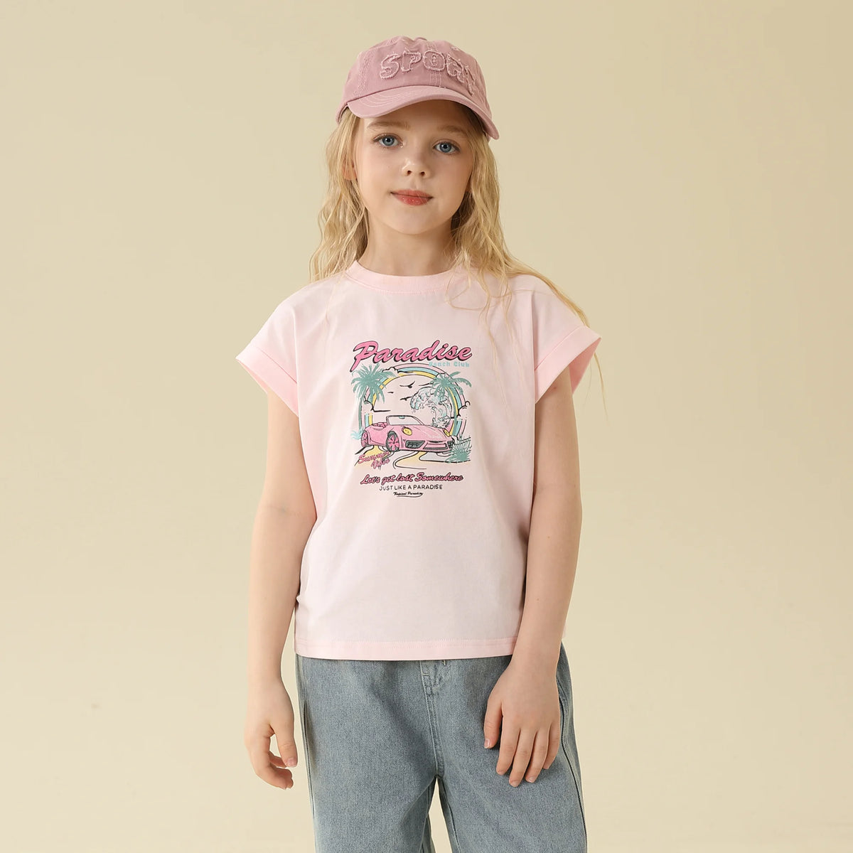 Printed T.Shirt For Girls
