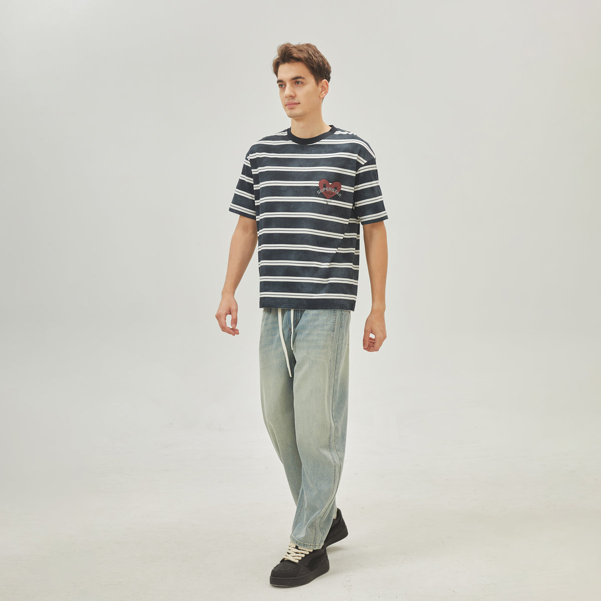 Striped T.Shirt For Men