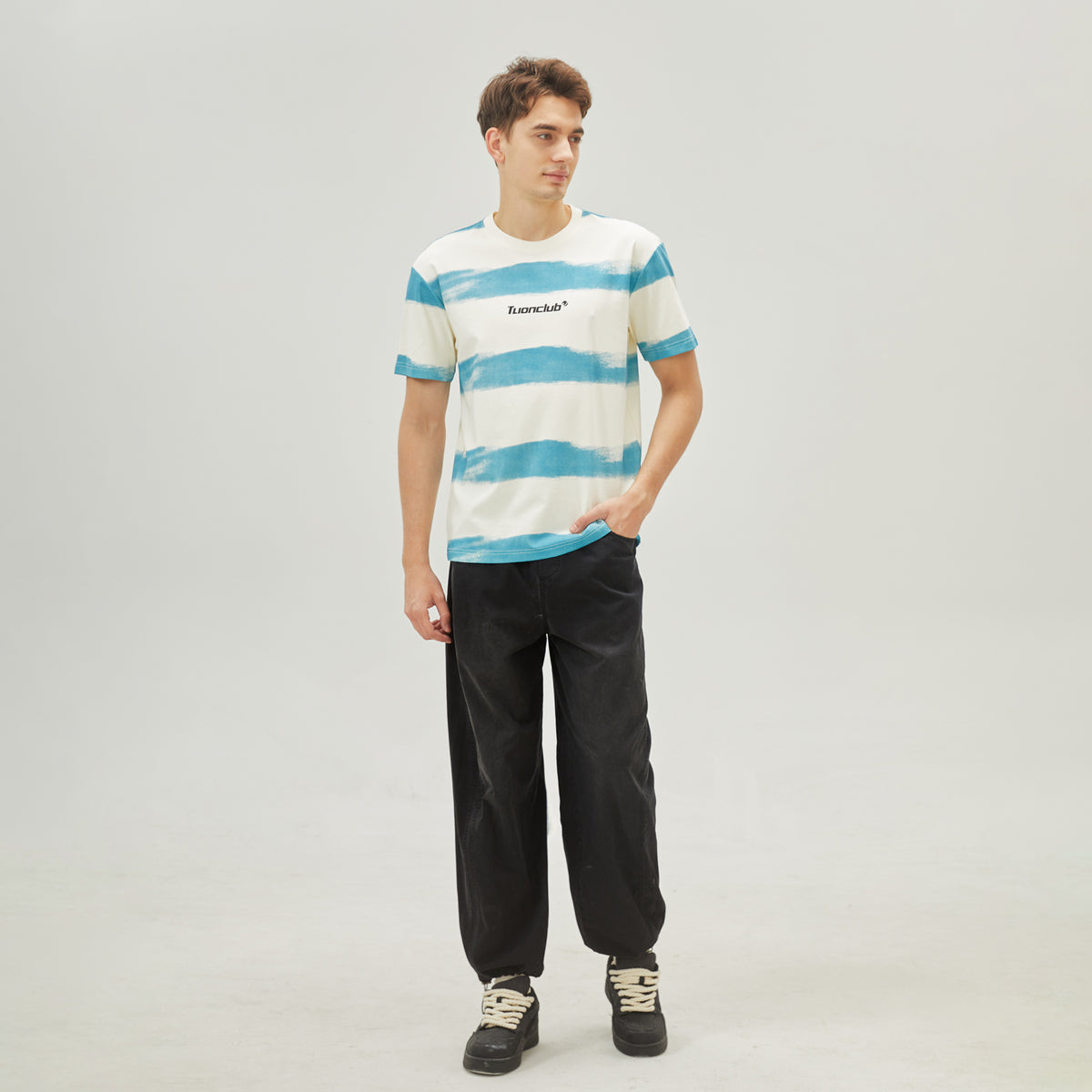 Striped T.Shirt For Men