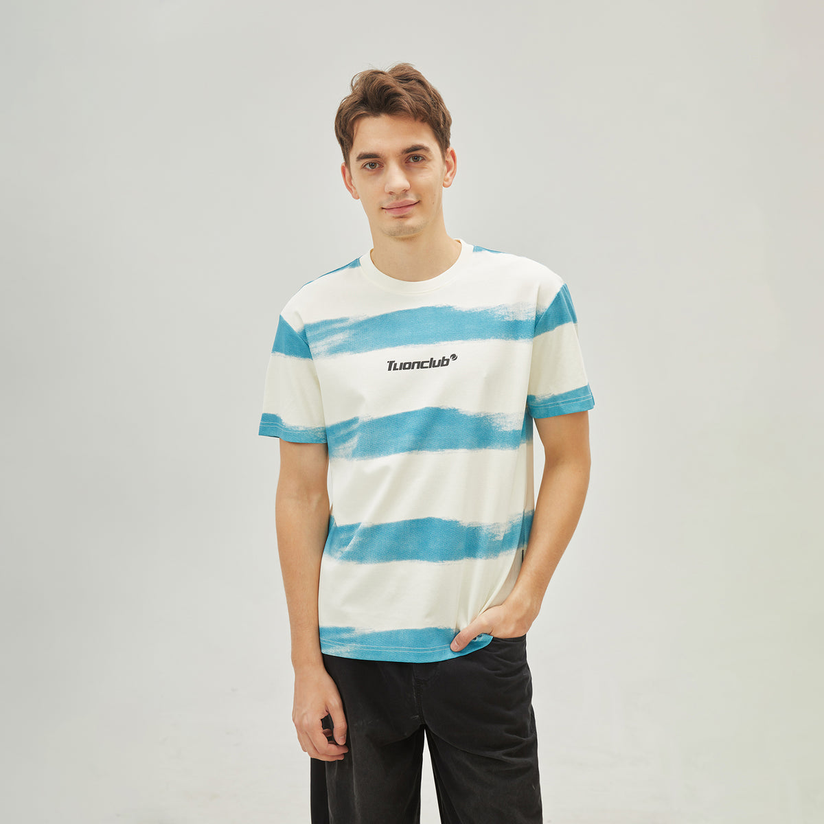 Striped T.Shirt For Men