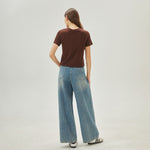 تيشيرت مطرز كاجوال للنساء