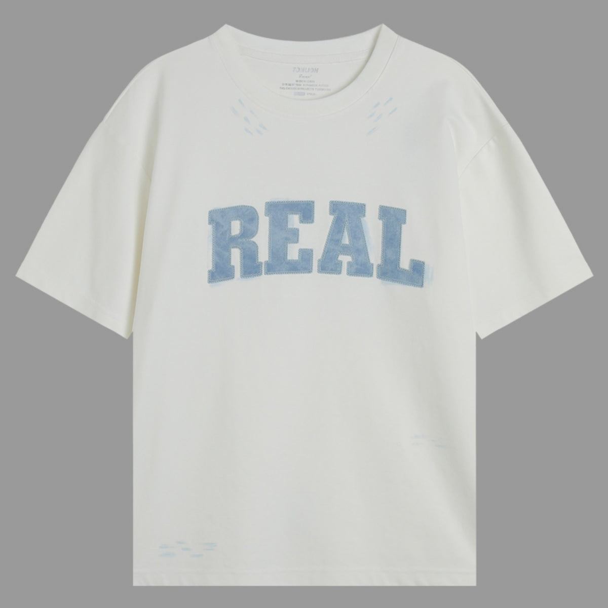 Street Look Embroidery T.Shirt For Men