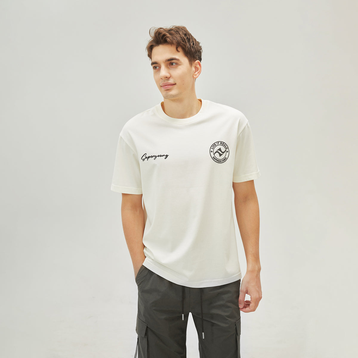 Street Look Printed T.Shirt For Men
