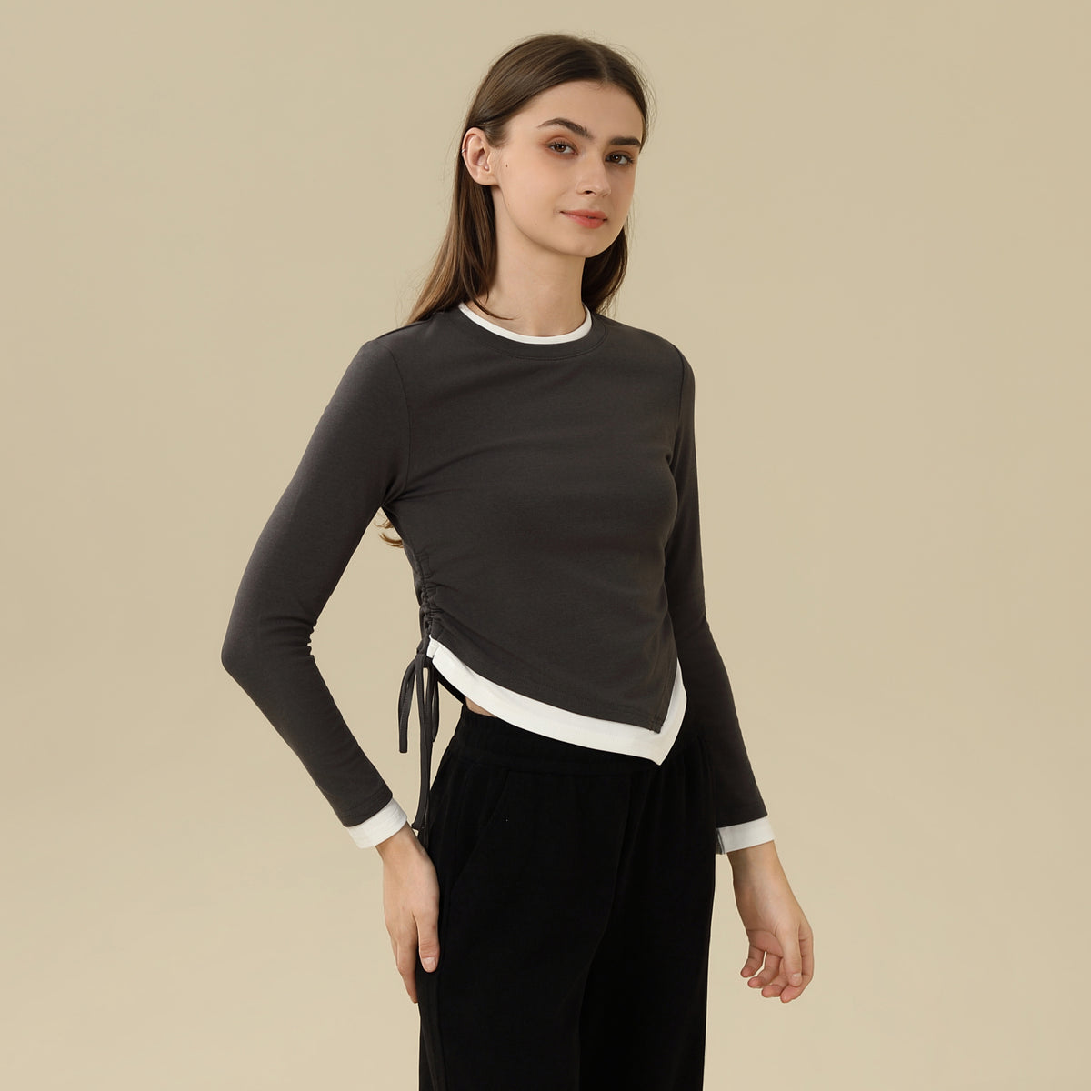 Color-Blocked T.Shirt For Women