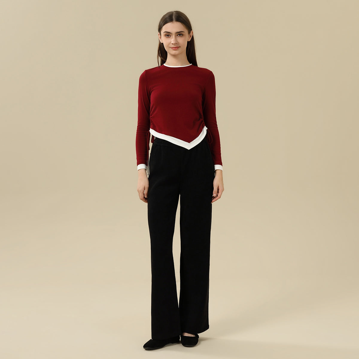Color-Blocked T.Shirt For Women