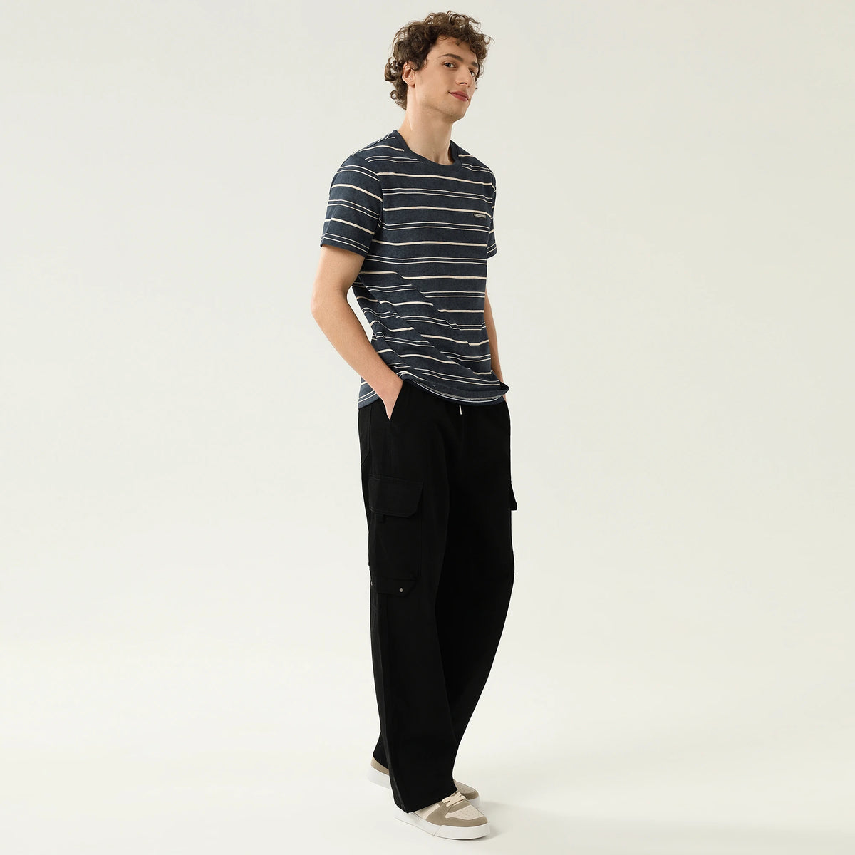 Striped T.Shirt For Men