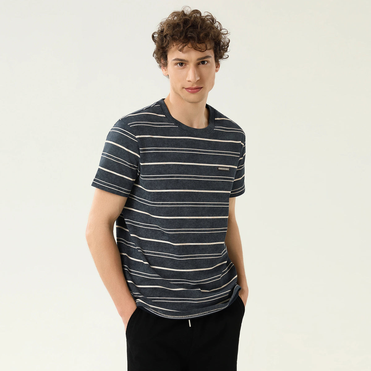 Striped T.Shirt For Men