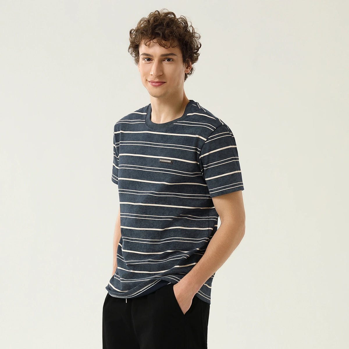 Striped T.Shirt For Men