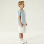 تيشيرت مزين بشارة للأولاد