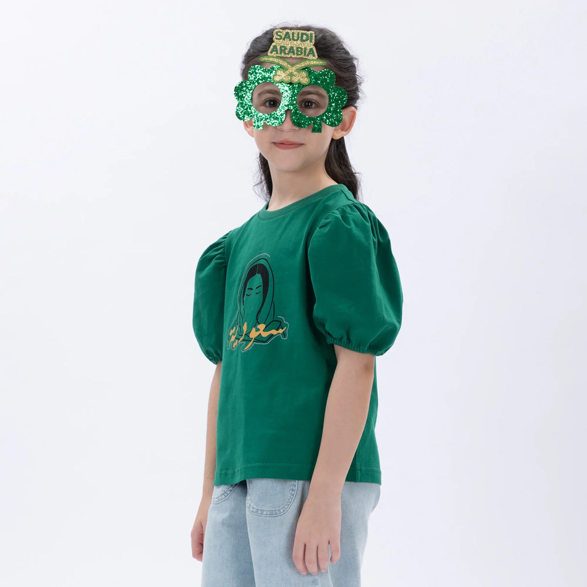 Printed Casual T.Shirt for Girls Image
