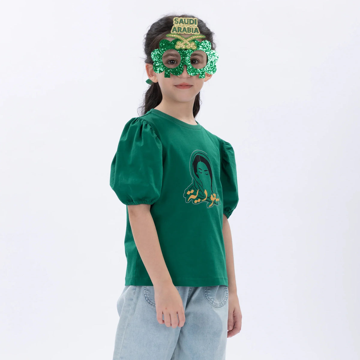 Printed Casual T.Shirt for Girls Image