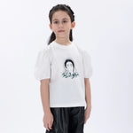 Printed Casual T.Shirt for Girls Image
