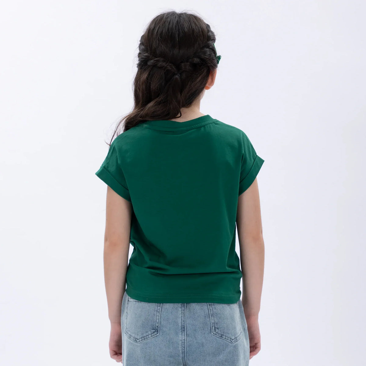 Printed Casual T.Shirt for Girls Image