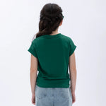 Printed Casual T.Shirt for Girls Image