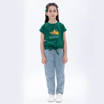 Printed Casual T.Shirt for Girls Image