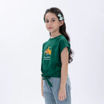 Printed Casual T.Shirt for Girls Image