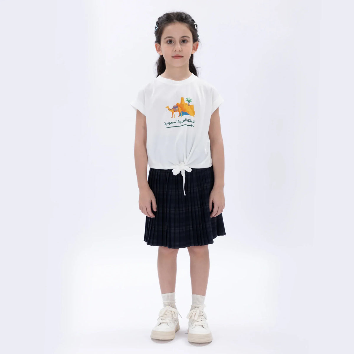 Printed Casual T.Shirt for Girls Image