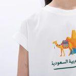 Printed Casual T.Shirt for Girls Image