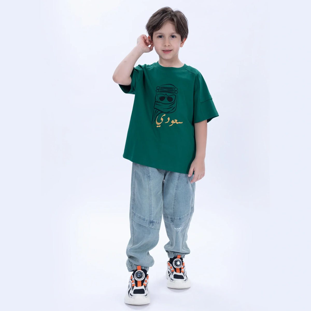 Printed Casual T.Shirt for Boys Image