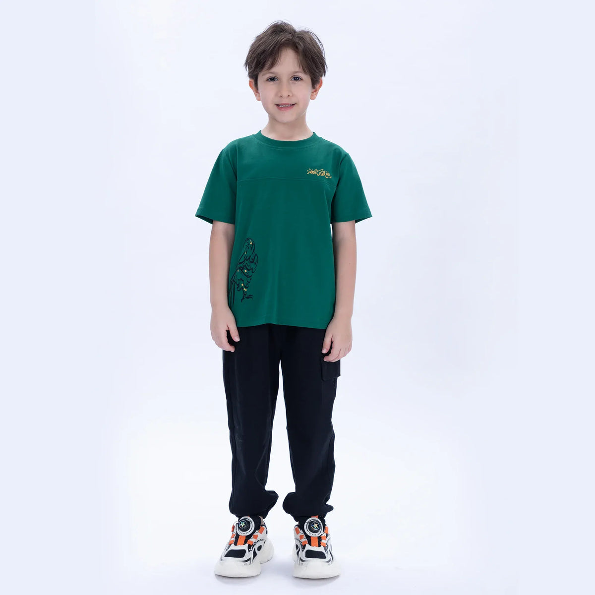 Printed Casual T.Shirt for Boys Image