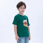 Printed Casual T.Shirt for Boys Image