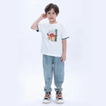 Printed Casual T.Shirt for Boys Image