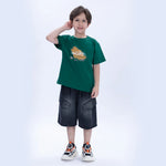Printed Casual T.Shirt for Boys Image