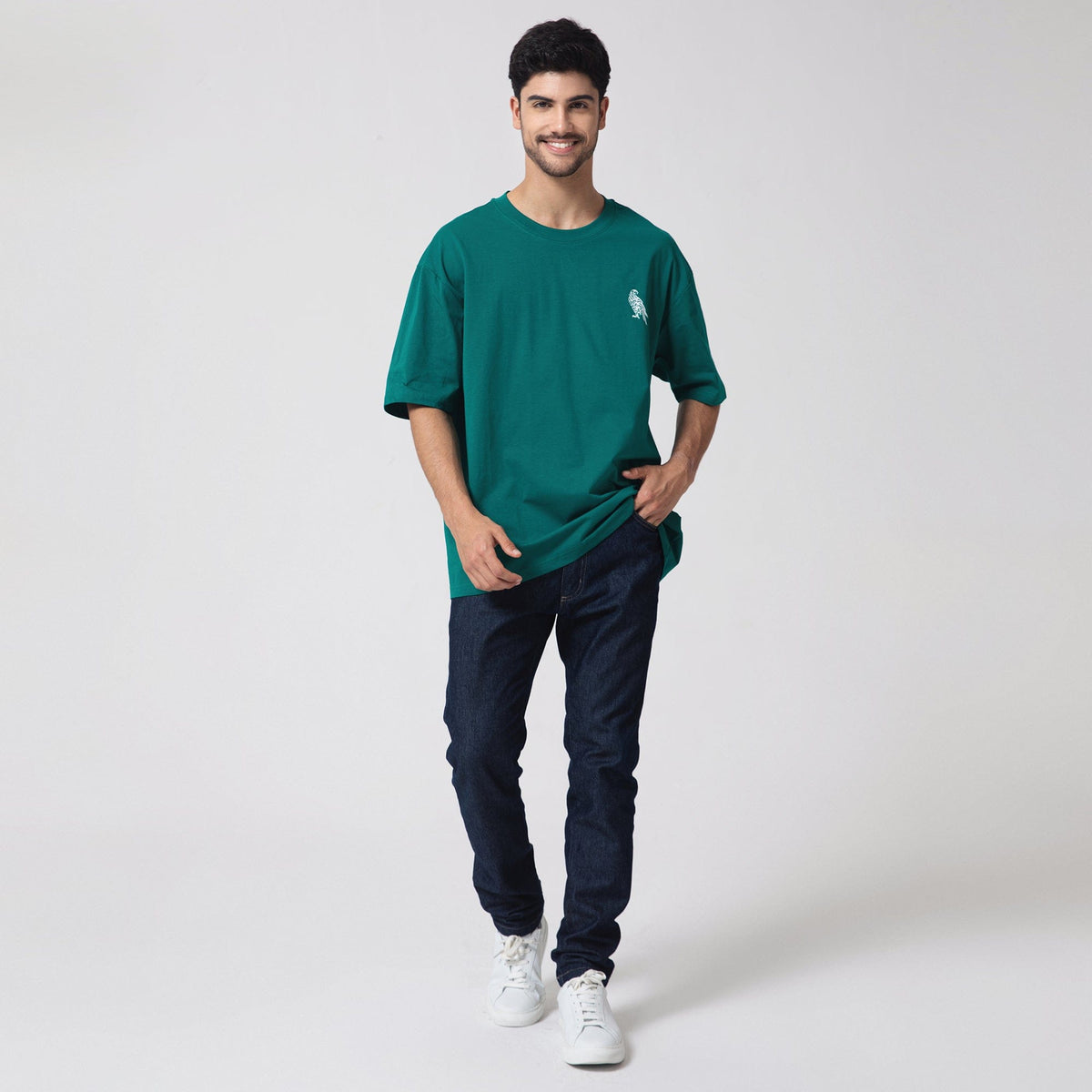 Printed Casual T.Shirt for Men Image