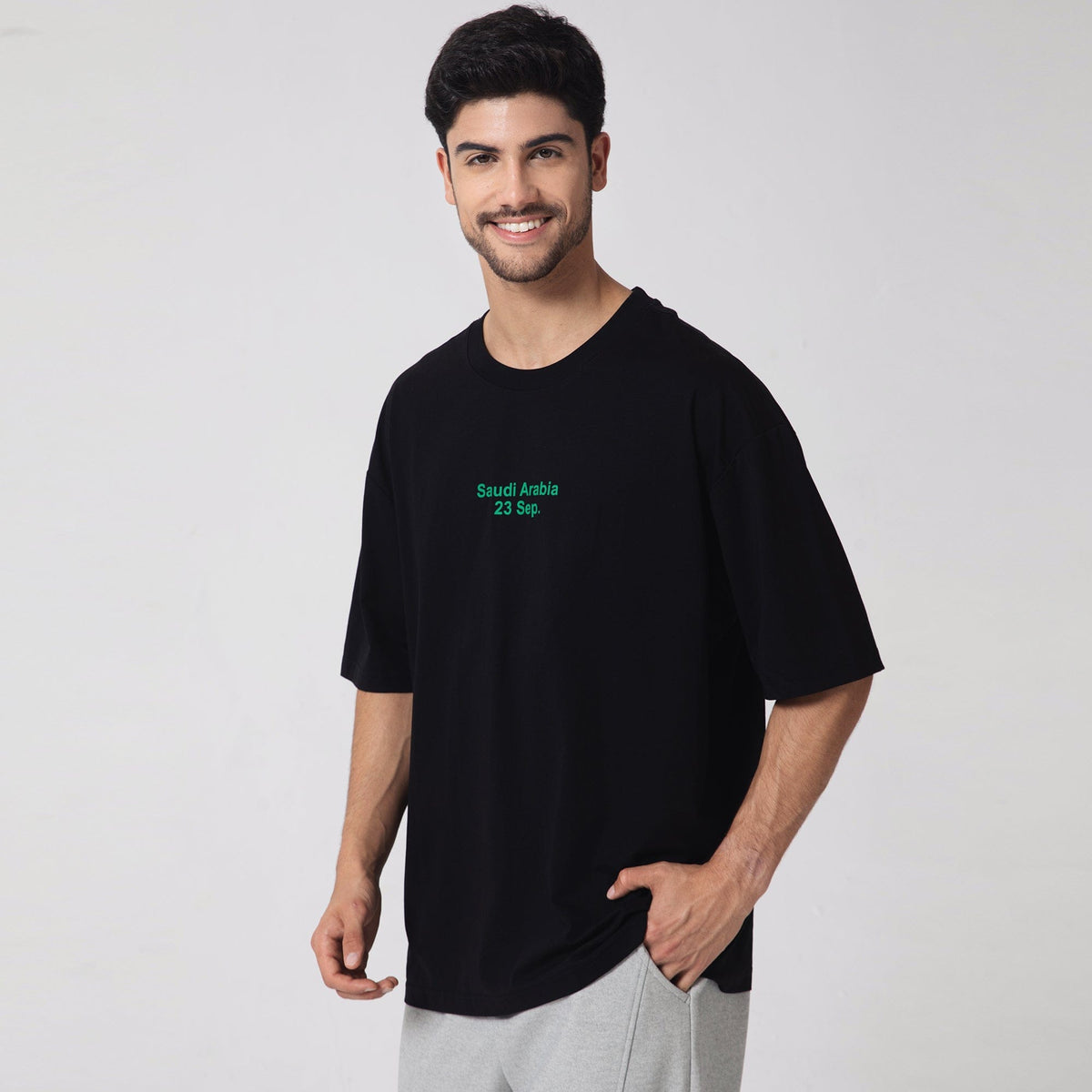 Printed Casual T.Shirt for Men Image